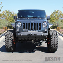 Load image into Gallery viewer, Westin 07-18 Jeep Wrangler JK WJ2 Stubby Front Bumper - Tex. Blk

