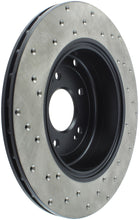 Load image into Gallery viewer, StopTech Power Slot 10-13 Hyundai Genesis Coupe Track &amp; R-Spec Rear Left Drilled Rotor
