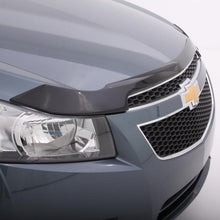 Load image into Gallery viewer, AVS 15-18 GMC Canyon Aeroskin Low Profile Acrylic Hood Shield - Smoke
