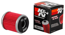 Load image into Gallery viewer, K&amp;N Yamaha / MBK / Fantic Caballero 1.5in OD x 1.813in H Oil Filter
