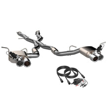 Load image into Gallery viewer, QTP 2018+ Jeep Grand Cherokee Trackhawk 304SS Screamer Cat-Back Exhaust w/4in Tips
