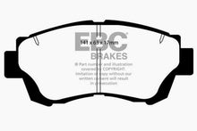 Load image into Gallery viewer, EBC 92-96 Lexus ES300 3.0 Greenstuff Front Brake Pads
