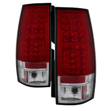 Load image into Gallery viewer, Spyder Chevy Suburban/GMC Yukon/Yukon Denali 07-14 LED Tail Lights Red Clear ALT-YD-CSUB07-LED-RC
