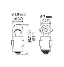 Load image into Gallery viewer, Hella 3898 12V 2W BA7s T2 Halogen Bulb (Min Order Qty 10)
