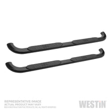 Load image into Gallery viewer, Westin 19-22 Chev/GMC Silverado/Sierra 1500 DC (No 2019 Ltd) Platinum 4 Oval Nerf Step Bars - Blk
