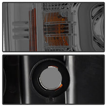 Load image into Gallery viewer, Spyder Chevy Silverado 14-16 2500 HD Projector Headlights Light Bar DRL Smke PRO-YD-CSHD14-LBDRL-SM
