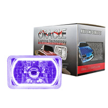 Load image into Gallery viewer, Oracle Pre-Installed Lights 4x6 IN. Sealed Beam - UV/Purple Halo
