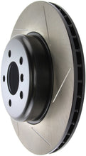 Load image into Gallery viewer, StopTech Sport 14-15 BMW 435i Rear Left Slotted Brake Rotor
