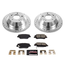 Load image into Gallery viewer, Power Stop 10-18 Hyundai Santa Fe Rear Z23 Evolution Sport Brake Kit
