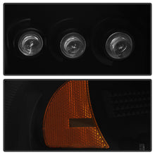 Load image into Gallery viewer, Spyder GMC Sierra 1500/2500 99-06 Projector Headlights LED Halo LED Blk Smke PRO-YD-CDE00-HL-BSM
