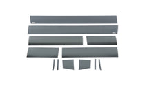 Load image into Gallery viewer, Putco 07-13 GMC Sierra Extended Cab 6.5ft Short Box - 6in - 12pcs Black Platinum Rocker Panels
