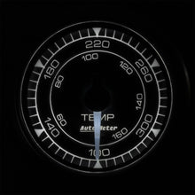 Load image into Gallery viewer, Autometer Chrono 2-1/16in 140-380 Degree Digital Stepper Motor Temperature Gauge
