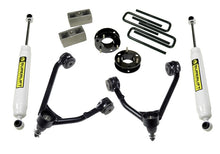 Load image into Gallery viewer, Superlift 14-18 Chevy Silv 1500 2WD 3.5in Lift Kit w/ Alum/Stamped Steel Control Arms &amp; Rear Shocks
