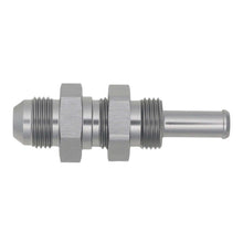 Load image into Gallery viewer, DeatschWerks 8AN Male Flare to Straight 3/8in Single Hose Barb - Anodized DW Titanium
