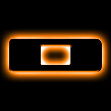 Load image into Gallery viewer, ORACLE Lighting Universal Illuminated LED Letter Badges - Matte Black Surface Finish - D
