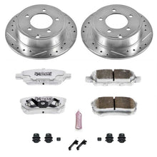 Load image into Gallery viewer, Power Stop 11-14 Chrysler 200 Rear Z26 Street Warrior Brake Kit
