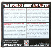 Load image into Gallery viewer, K&amp;N Filter Universal Rubber Filter Oval Tapered 4in Base O/S L x 3.5in Top O/S L x 2.75in H
