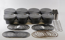 Load image into Gallery viewer, Mahle MS Piston Set BBC Mar 509ci 4.50in Bore 4in Stroke 6.135in Rod 0.990 Pin -3cc 9.0 CR Set of 8
