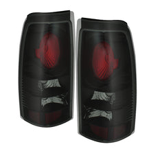 Load image into Gallery viewer, Spyder Chevy Silverado 1500 99-02 (Not Fit Stepside) Euro Style Tail Lights Blk Smke ALT-YD-CS99-BSM
