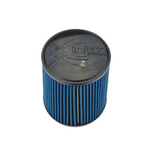 Load image into Gallery viewer, Injen NanoWeb Dry Air Filter 5.00in Inlet w/ShurLok 6.50in Base/ 5.00in Top w/ Barb Fitting
