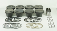 Load image into Gallery viewer, Mahle MS Piston Set SB Chevy 360ci 4.045in Bore 3.500in Stroke 6.0in Rod .927in Pin -4cc 10.6 CR
