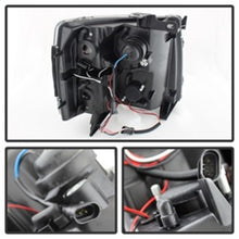 Load image into Gallery viewer, Spyder Chevy Silverado 1500 07-13 Projector Headlights LED Halo LED Blk PRO-YD-CS07-HL-BK
