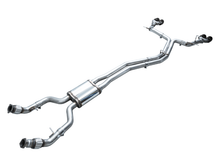 Load image into Gallery viewer, AWE Tuning 19-23 Audi C8 S6/S7 2.9T V6 AWD Track Edition Exhaust - Diamond Black Tips
