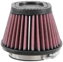 Load image into Gallery viewer, K&amp;N Filter Universal Rubber Filter 2 7/16 inch Flange 4.5x3.75 inch Base 3.5x2.5 inch Top 2.75 inch
