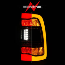 Load image into Gallery viewer, ANZO 09-18 Dodge Ram 1500 Sequential LED Taillights Smoke Black w/Switchback Amber Signal
