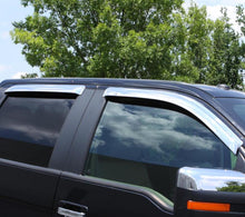 Load image into Gallery viewer, AVS 07-16 GMC Acadia Ventvisor Outside Mount Front &amp; Rear Window Deflectors 4pc - Chrome
