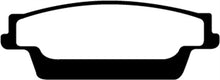 Load image into Gallery viewer, EBC 06-07 Cadillac CTS 2.8 (Sports Suspension) Redstuff Rear Brake Pads
