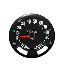 Load image into Gallery viewer, Omix Speedometer Gauge 0-90 MPH 55-79 Jeep CJ Models
