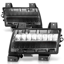 Load image into Gallery viewer, ANZO 2018-2021 Jeep Wrangler LED Side Markers Chrome Housing Smoke Lens w/ Seq. Signal Sport Bulb
