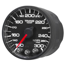 Load image into Gallery viewer, Autometer Spek-Pro 52.4mm 100-300 Deg F Digital Stepper Motor Trans Temp Gauge
