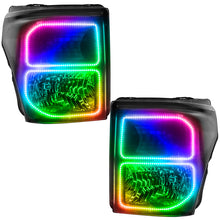 Load image into Gallery viewer, Oracle 11-16 Ford F250/350 LED HL - Black - ColorSHIFT w/ Simple Controller
