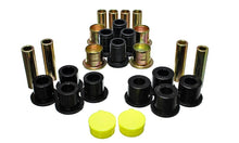 Load image into Gallery viewer, Energy Suspension 87-04 Dodge Dakota / 98-03 Durango 4WD Black Front End Control Arm Bushing Set
