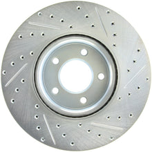 Load image into Gallery viewer, StopTech 07-13 Mazdaspeed3 Sport Slotted &amp; Drilled Front Right Rotor
