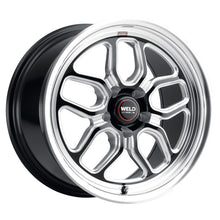 Load image into Gallery viewer, Weld S107 17X8 Laguna 5X127 ET00 BS4.50 Gloss Black MIL Dia 78.1
