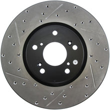 Load image into Gallery viewer, StopTech 04-08 Acura TL (Brembo Caliber) SportStop Slotted &amp; Drilled Right Front Rotor
