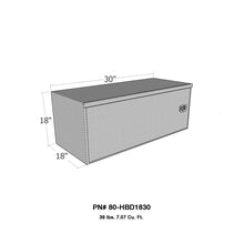 Load image into Gallery viewer, Westin/Brute HD Under Body 18in x 30in Swing Door - Aluminum
