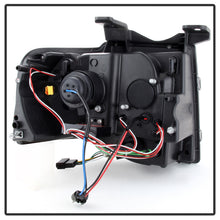 Load image into Gallery viewer, Spyder Ford Expedition 07-13 Projector Headlights Light Tube DRL Blk PRO-YD-FE07-LTDRL-BK
