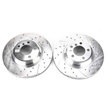 Load image into Gallery viewer, Power Stop 02-05 BMW 745i Front Evolution Drilled &amp; Slotted Rotors - Pair
