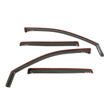Load image into Gallery viewer, Westin 2014-2018 Jeep Cherokee Wade In-Channel Wind Deflector 4pc - Smoke

