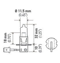 Load image into Gallery viewer, Hella Optilux H3 12V / 100W Xenon White XB Light Bulb
