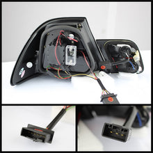 Load image into Gallery viewer, Spyder BMW E46 00-03 2Dr Coupe Light Bar LED Tail Lights Blk ALT-YD-BE4600-LBLED-BK
