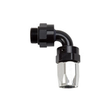 Load image into Gallery viewer, Russell Performance Hose End #8 Hose to #8 Radius Inlet Port 90 Deg Blk/Clr
