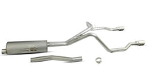 Load image into Gallery viewer, Gibson 20-22 Jeep Gladiator JT Rubicon 3.6L 3in/2.5in Cat-Back Dual Split Exhaust - Stainless
