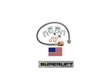 Load image into Gallery viewer, Superlift 97-05 Jeep Wrangler TJ w/ 4-6in Lift Kit (Single) Bullet Proof Brake Hose
