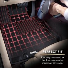 Load image into Gallery viewer, 3D MAXpider 2011-2019 Mitsubishi Outlander Sport Kagu 2nd Row Floormats - Black
