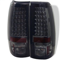 Load image into Gallery viewer, Spyder Chevy Silverado 1500 99-02 (Not Fit Stepside) LED Tail Lights Smke ALT-YD-CS99-LED-SM
